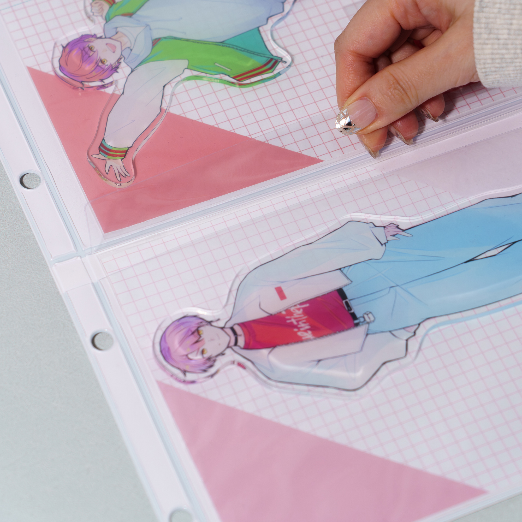 安心の蓋付きポケット設計