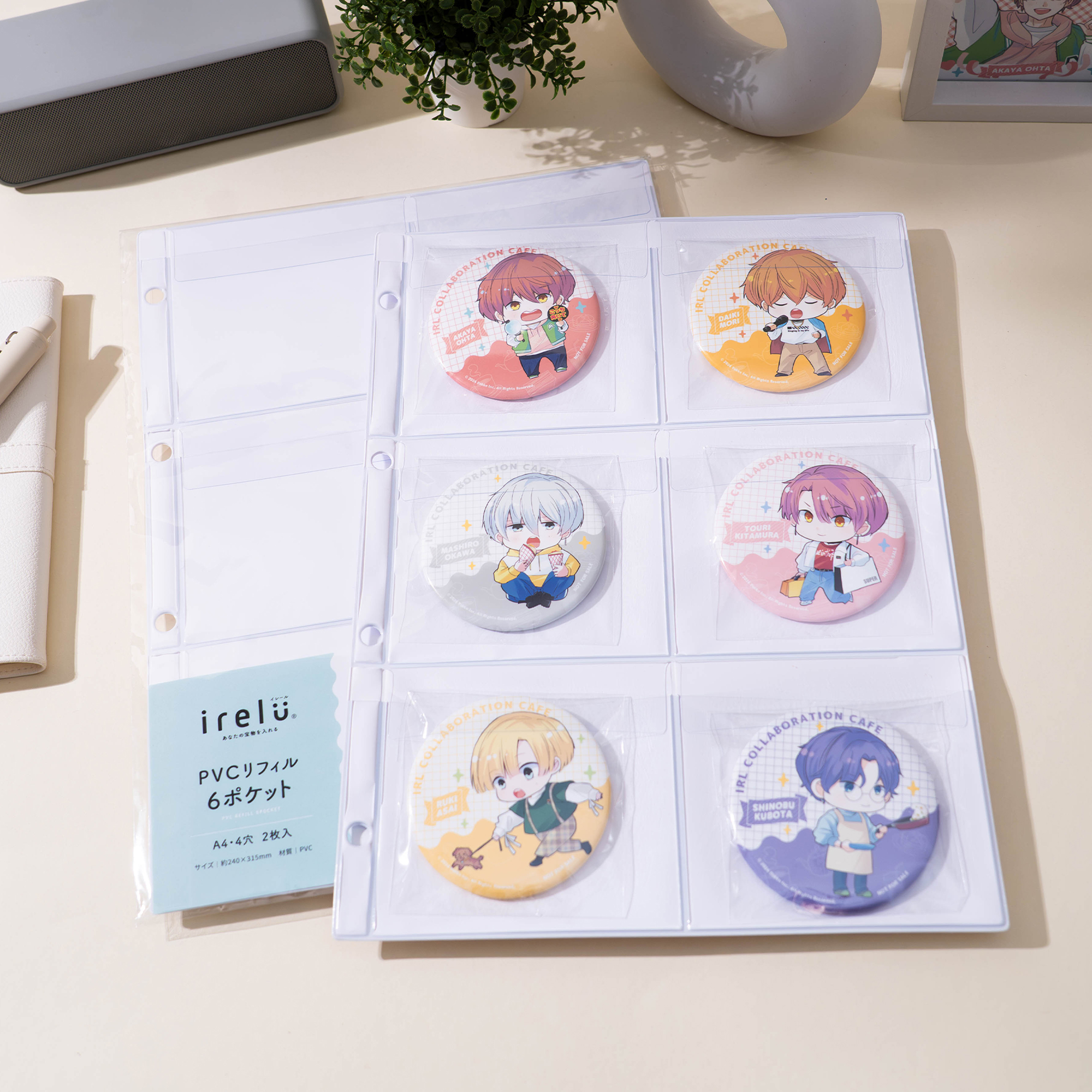 【個別可】歌い手 缶バッジ A5 A4 ファイル 描き下ろし 海老塚智 65mm缶バッジ アー写Ver. [ガールズバンドクライ