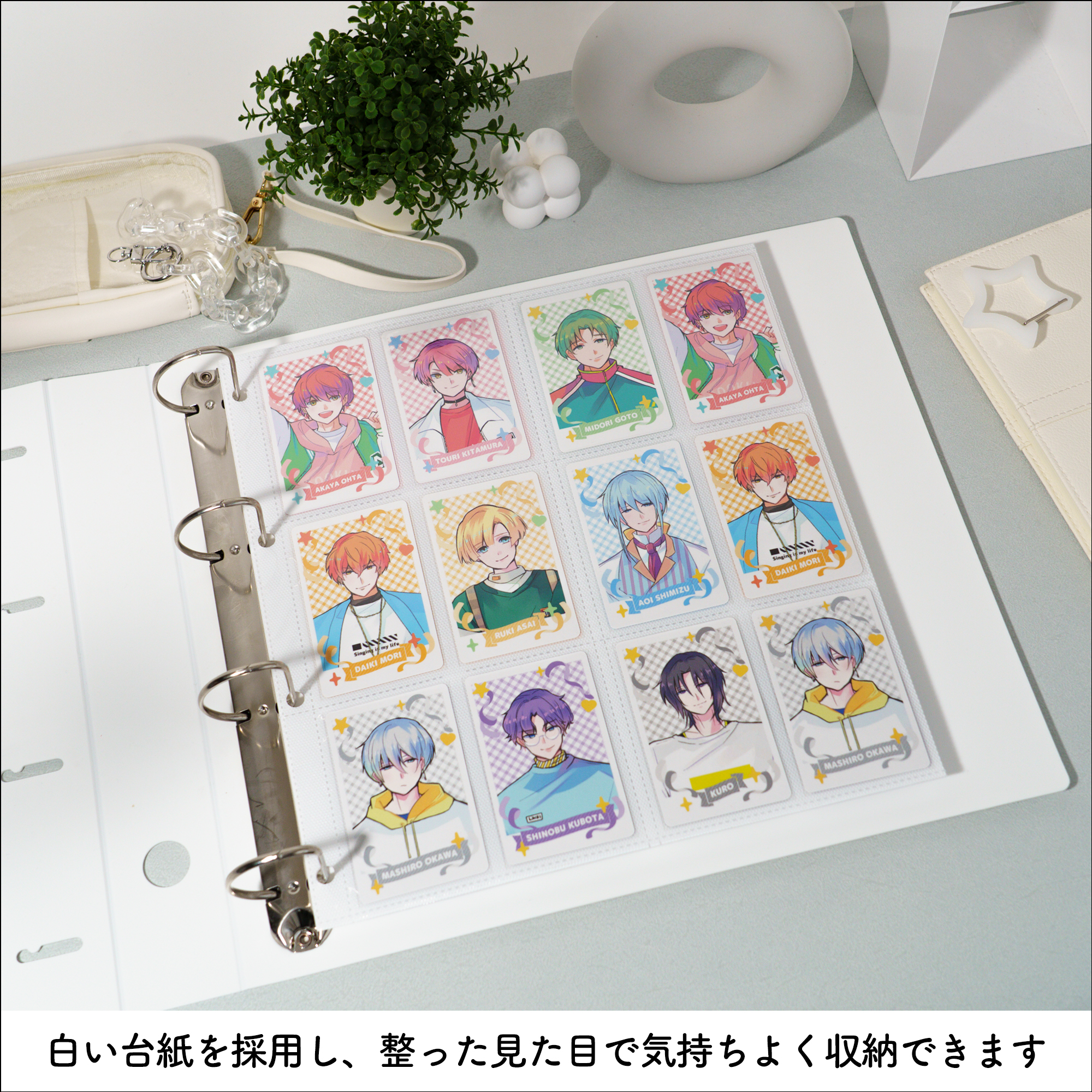 イレールアルバムリフィル チェキ用12ポケット（両面）