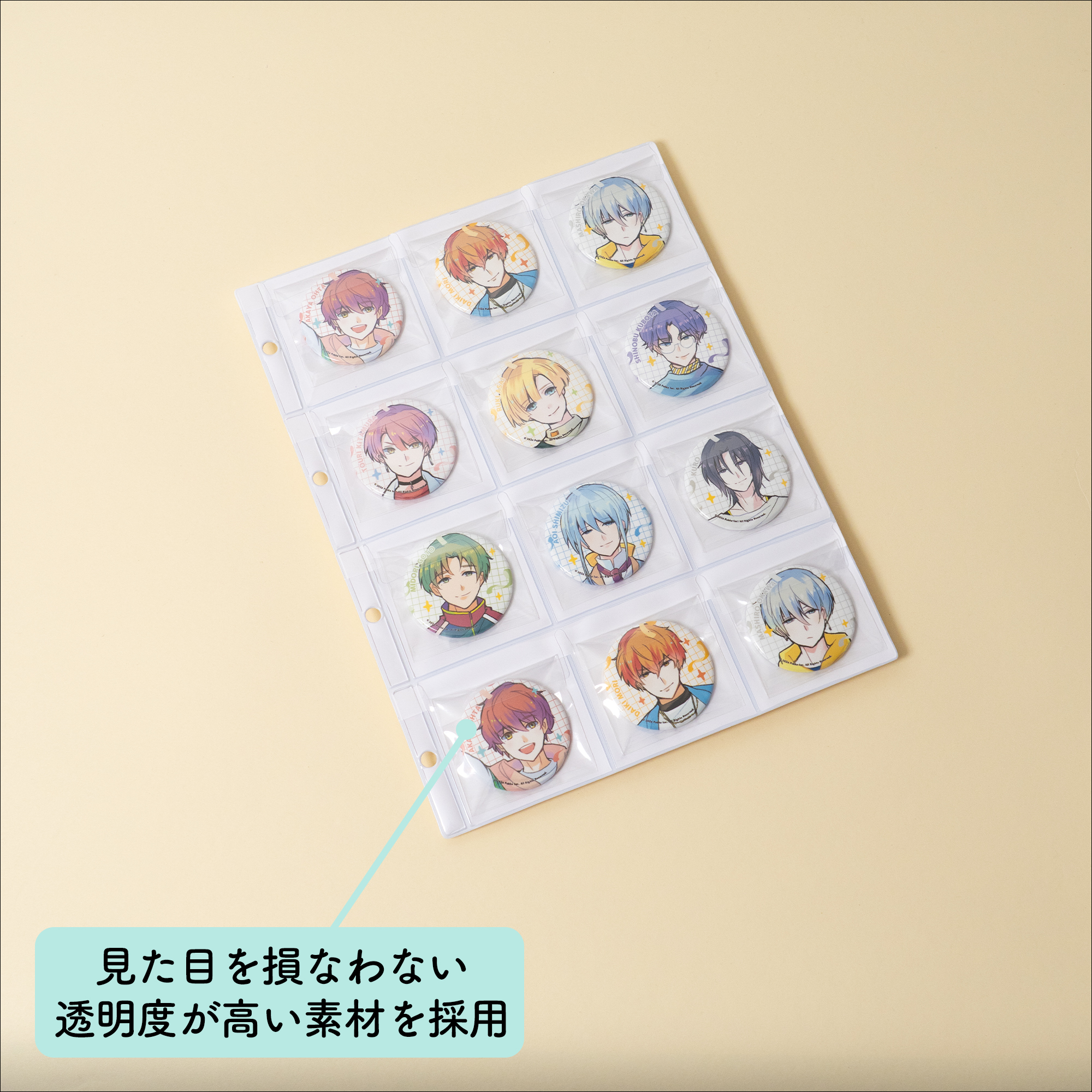 irelu（イレール）PVCリフィル 12ポケット