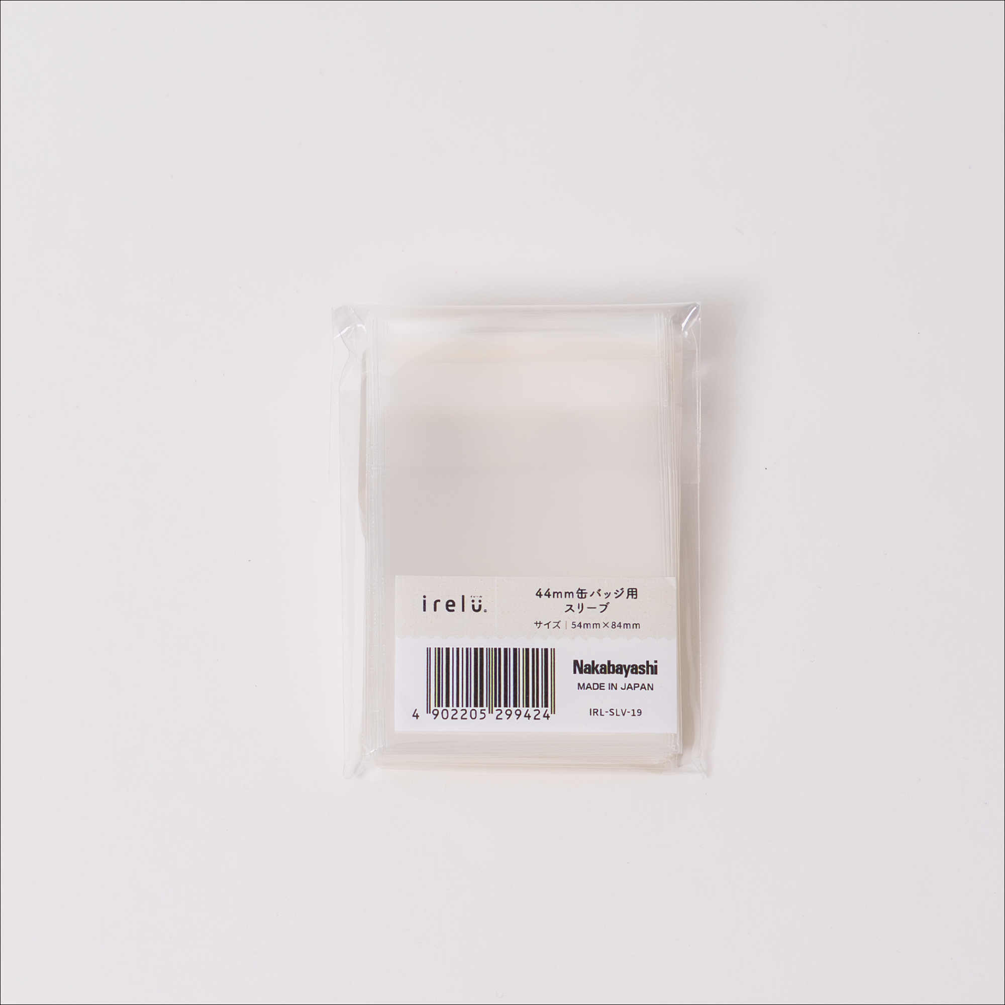 イレールスリーブ 44mm缶バッジ用