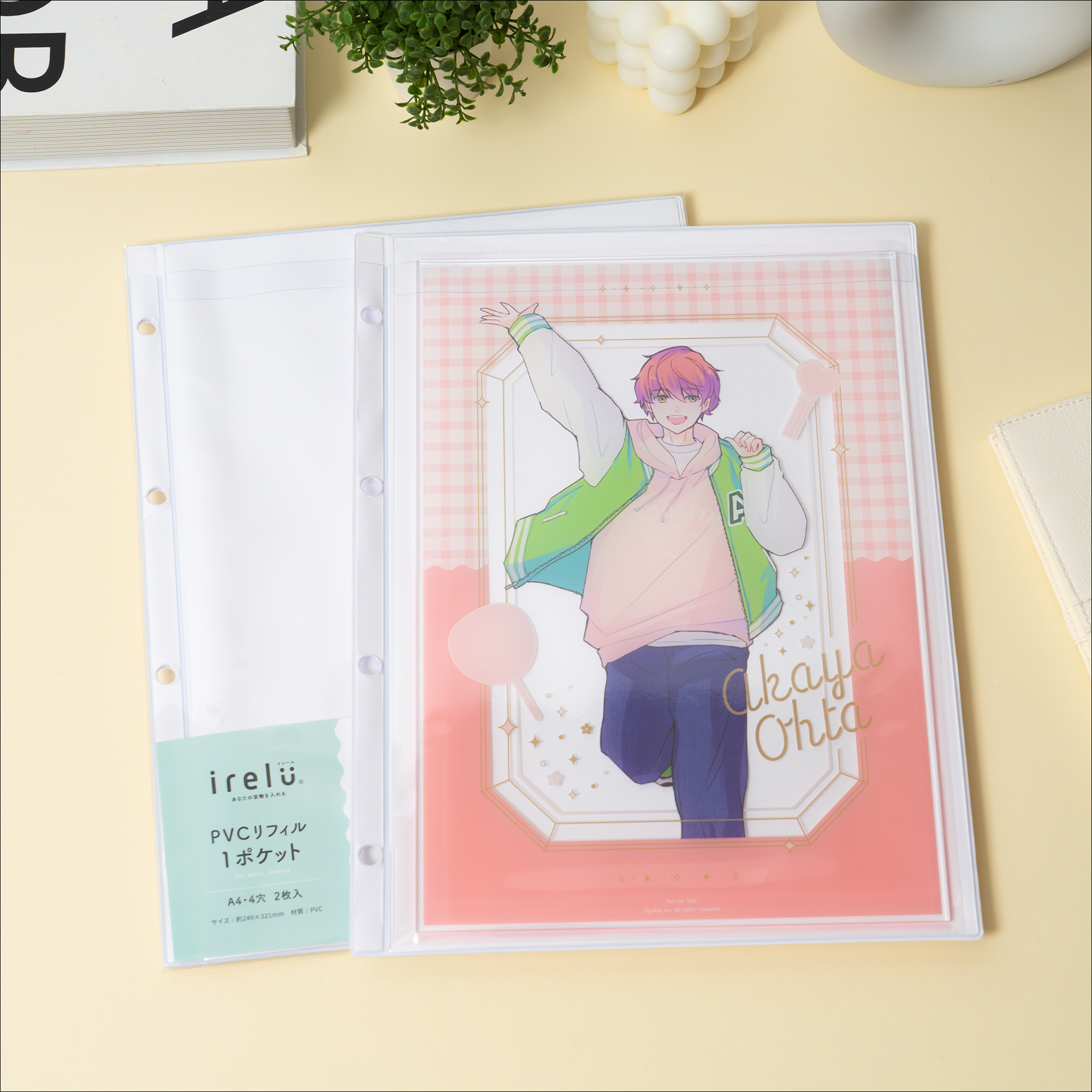 irelu（イレール）PVCリフィル 1ポケット