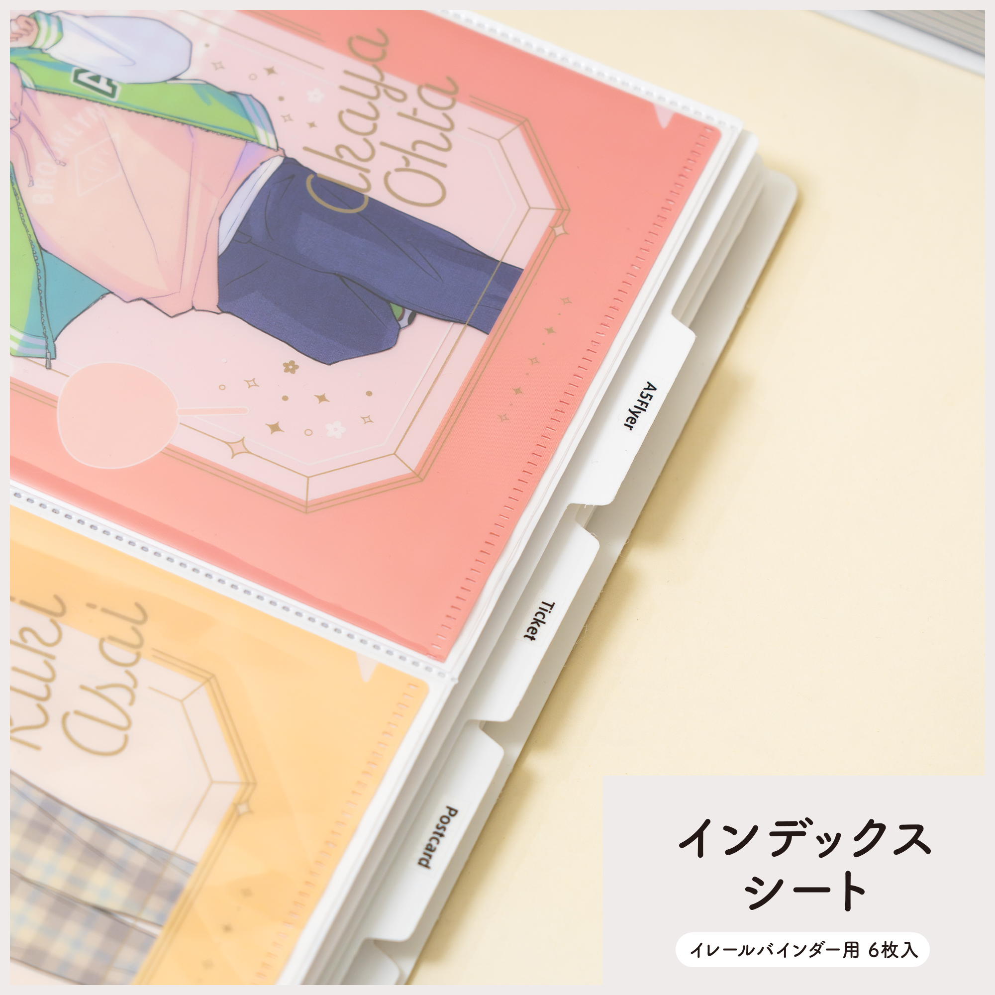 インデックスシート イレールバインダー用